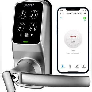 Lockly Model 6S, Bluetooth Smart Lock, Keyless Entry Door Lock, PIN Genie Keypad